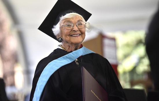 At 105, Virginia Hislop Receives Her Stanford Master's Degree 83 Years Post Completion