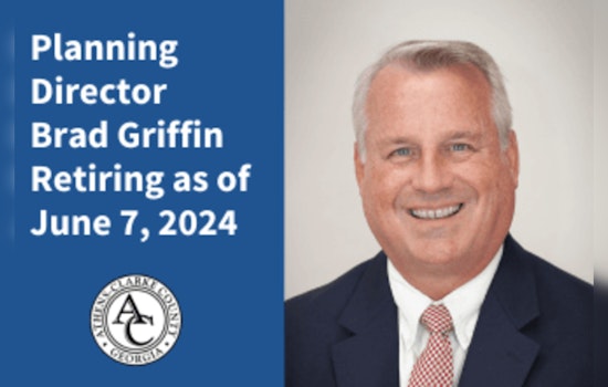 Athens-Clarke County Planning Director Brad Griffin Announces Retirement After Pivotal 24-Year Tenure