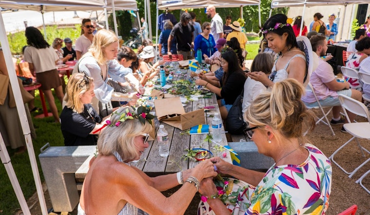 Austin Celebrates Heritage with Third Annual Midsummer Festival Featuring New Mural and Swedish Traditions at Old Bakery Emporium