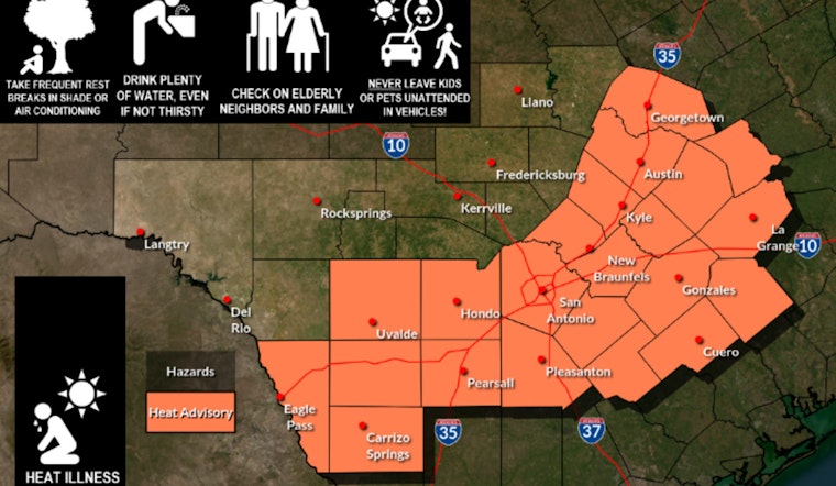 Austin Faces Extreme Heat, Weather Advisory Issued Amid Soaring Temperatures