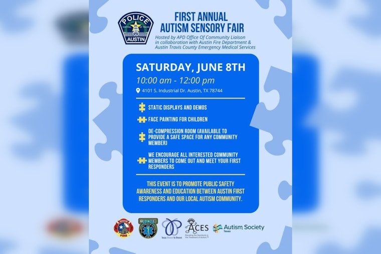 Austin Police Department Launches Inaugural Autism Sensory Fair for Community Engagement
