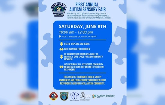 Austin Police Department Launches Inaugural Autism Sensory Fair for Community Engagement