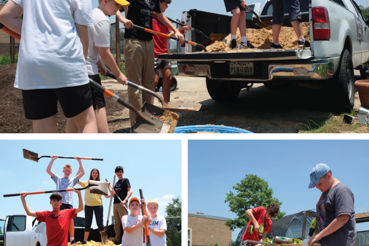Austin's Bailey Middle School Cultivates Sustainability with New Wicking Garden Beds Funded by Bright Green Future Grant