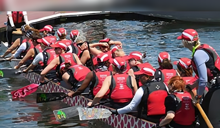 Baltimore's Annual Dragon Boat Challenge Unites Teams in a Race Against Cancer at Port Covington Marina