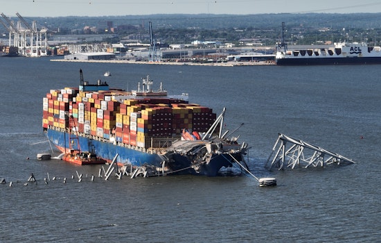 Battered Cargo Ship Dali Sets Sail for Repairs in Norfolk After Tragic Baltimore Bridge Disaster
