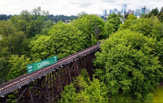 Bellevue's Wilburton Trestle to Become Scenic Hub in Eastrail Network by 2026