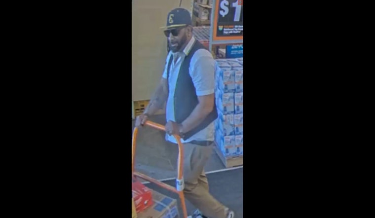 Bensalem Police Seek Suspect Accused of Filching Nearly $1,000 in Goods from Local Home Depot