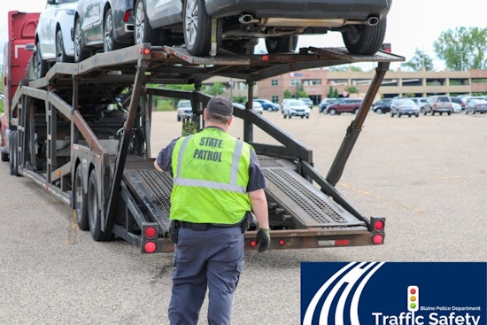 Blaine Police Crack Down on Commercial Vehicles, High Rate of Violations Detected During Traffic Safety Week