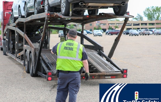 Blaine Police Crack Down on Commercial Vehicles, High Rate of Violations Detected During Traffic Safety Week