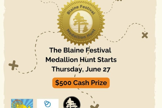 Blaine Revives Beloved Medallion Hunt with $500 Prize Amidst Local Celebration