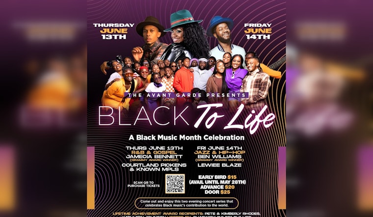 Bloomington Grooves to "Black To Life": A Celebration of Black Music This June at the Schneider Theater