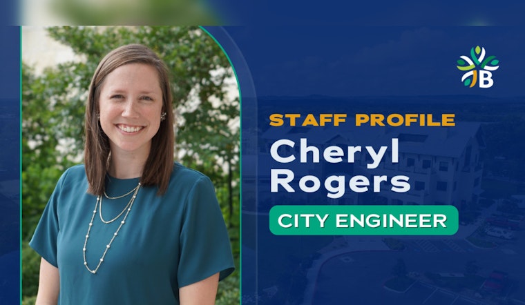 Boerne's City Engineer Cheryl Rogers Leads Key Infrastructure Initiatives for Community Enrichment