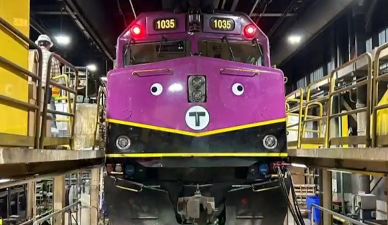 Boston Commuters Greeted with Googly-Eyed Trains on MBTA as Part of Effort to Add Levity to Transit Experience