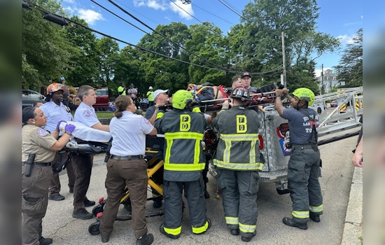 Boston Construction Worker Hospitalized After 20-Foot Fall from Church Steeple