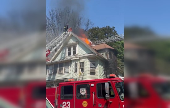 Boston Firefighter Escapes Blaze on Normandy Street, Incident Escalates to 3rd Alarm