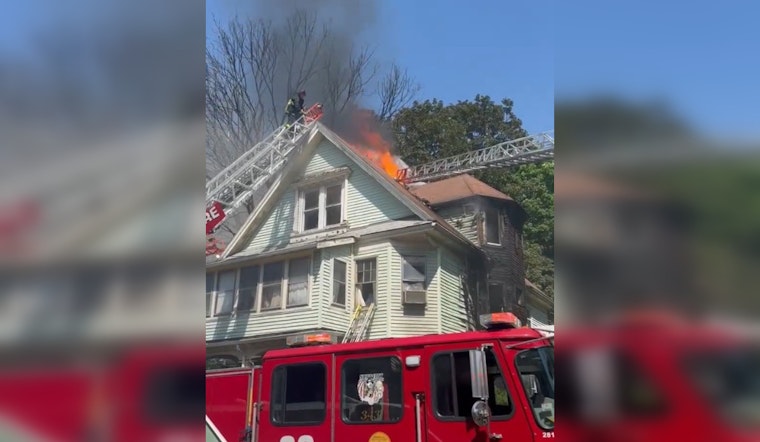 Boston Firefighter Escapes Blaze on Normandy Street, Incident Escalates to 3rd Alarm