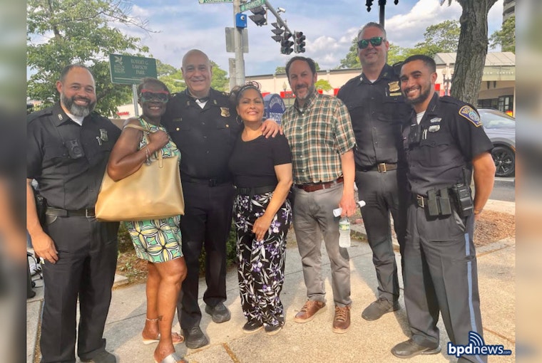 Boston Police and Community Commemorate Juneteenth at Robert Lawson Park with Unity and Reflection