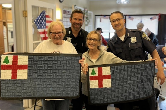 Boston Police Engage with Charlestown Seniors for Bunker Hill Day Festivities