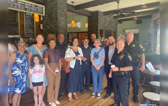 Boston Police Host 'Coffee with a Cop' Events in Roslindale and Jamaica Plain
