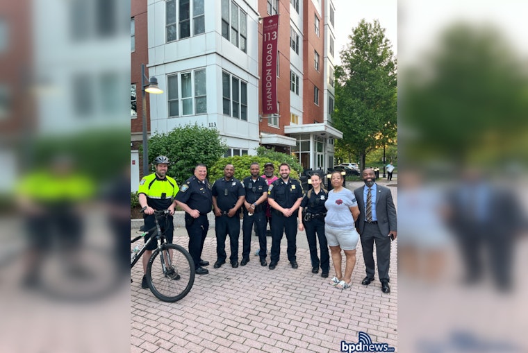 Boston Police Join Franklin Hill Residents in Community Walk to Boost Safety and Trust