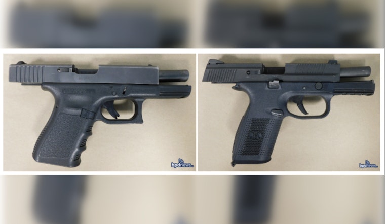 Boston Police Nab Two on Firearm Charges After Dorchester Gunfire Incident