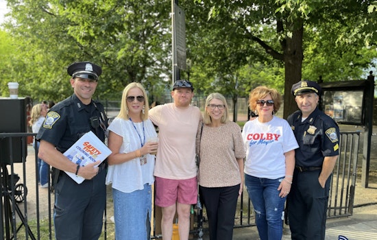 Boston Police Sweeten Community Relations with Ice Cream Truck and Games at Peter Looney Park Event
