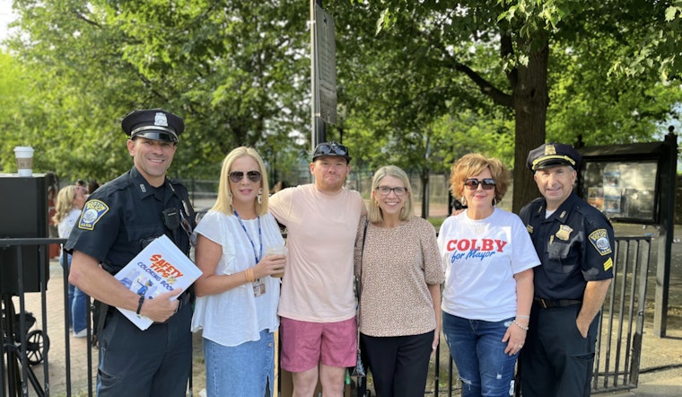 Boston Police Sweeten Community Relations with Ice Cream Truck and Games at Peter Looney Park Event