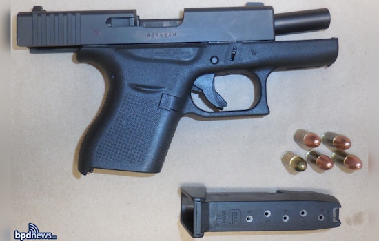Boston Resident Charged With Firearm Possession After Mattapan Traffic Stop Reveals Stolen Gun
