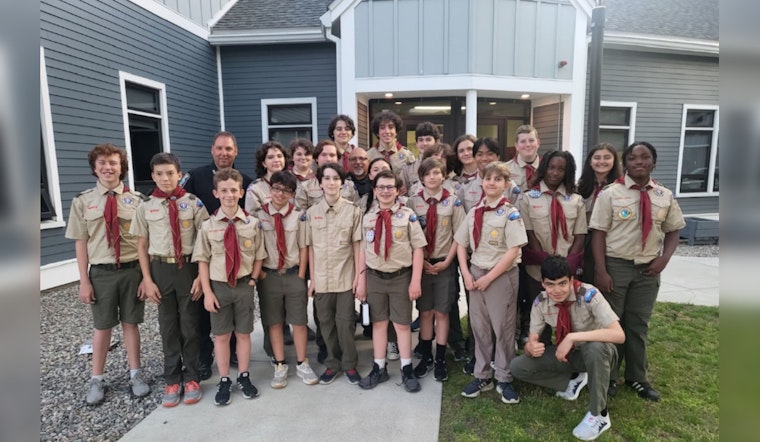 Boston's District E-5 Scouts Gain Insight Into Police Work During Community Engagement Day
