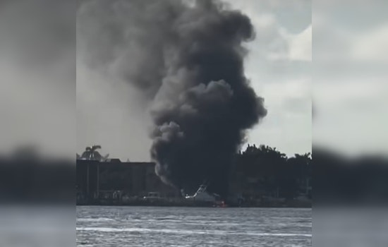 Boynton Beach Fire Rescue Swiftly Extinguishes Marina Blaze, No Injuries Reported