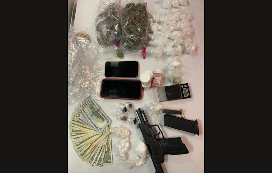 Brentwood Traffic Stop Leads to Drug and Firearm Seizure, Berkeley Man Charged