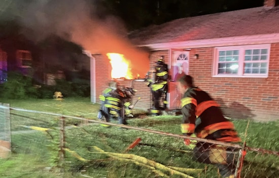 Brockton Firefighter Injured During Early Morning Blaze on Fred Street