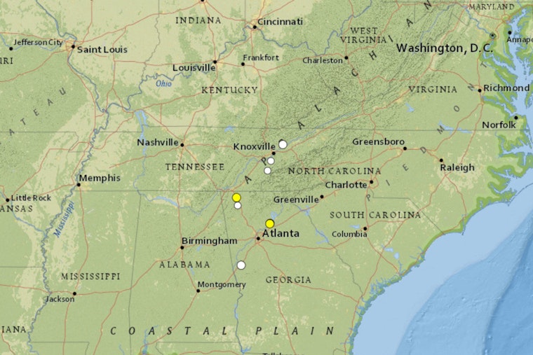 Earthquakes georgia