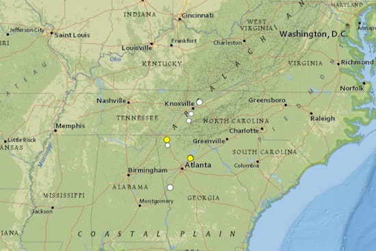 Buford, Georgia Experiences Series of Minor Earthquakes, No Damage Reported