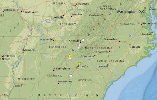 Buford, Georgia Experiences Series of Minor Earthquakes, No Damage Reported