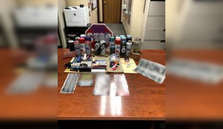 Camarillo Police Nab 18-Year-Old Suspected of Extensive Graffiti Vandalism