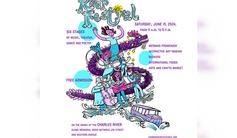 Cambridge's River Festival Returns to the Charles River with Free Arts Extravaganza on June 15