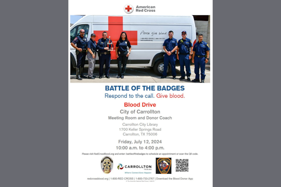 Carrollton Gears Up for the Exciting Second Annual Battle of the Badges on July 12