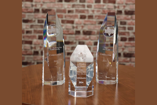 Carrollton Marketing Efforts Shine with Three State Awards at TAMIO Conference