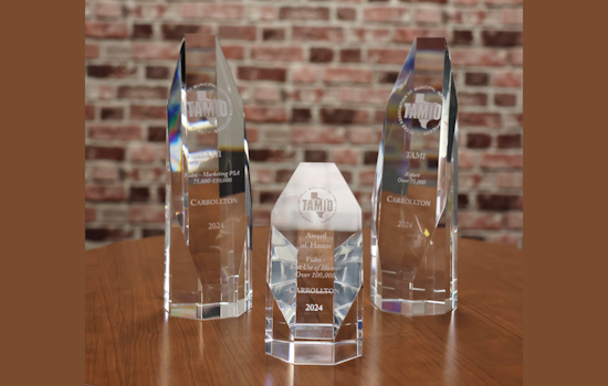 Carrollton Marketing Efforts Shine with Three State Awards at TAMIO Conference