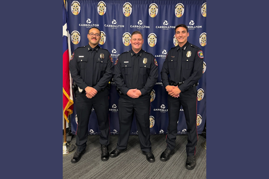 Carrollton Welcomes New Trio of Officers: Commitment to Public Safety and Community Trust Strengthened