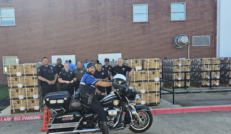 Cedar Hill Police Partner with Local Organizations to Distribute 300 AC Units to Residents in "BEAT THE HEAT" Event