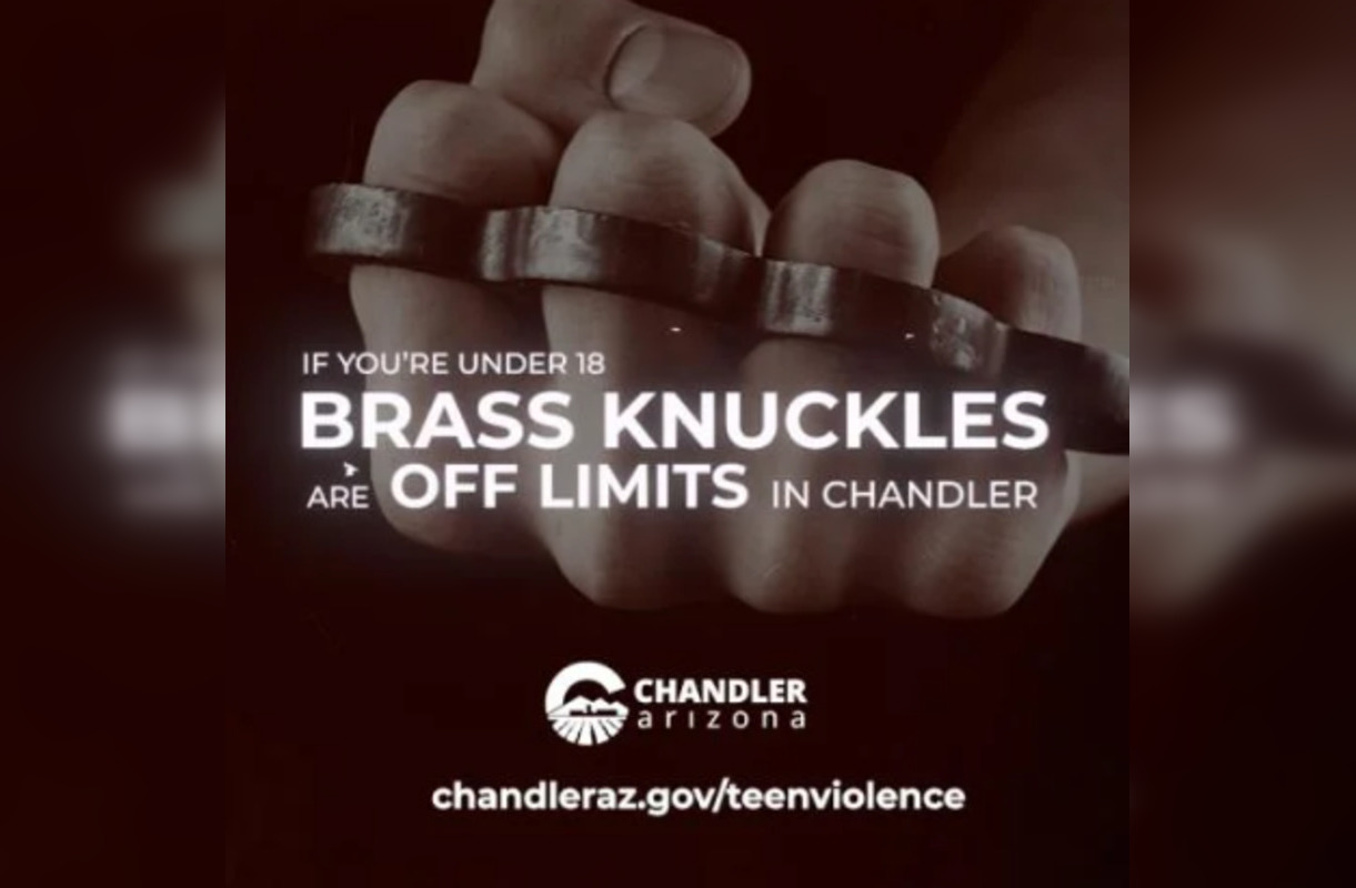 Chandler Imposes New Laws on Unruly Gatherings and Brass Knuckle