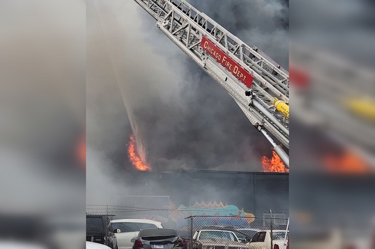 Chicago Firefighters Tame Massive Blaze on West Side During Heatwave, No Injuries Reported