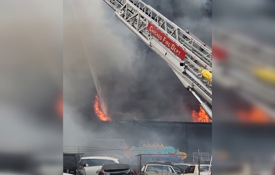 Chicago Firefighters Tame Massive Blaze on West Side During Heatwave, No Injuries Reported