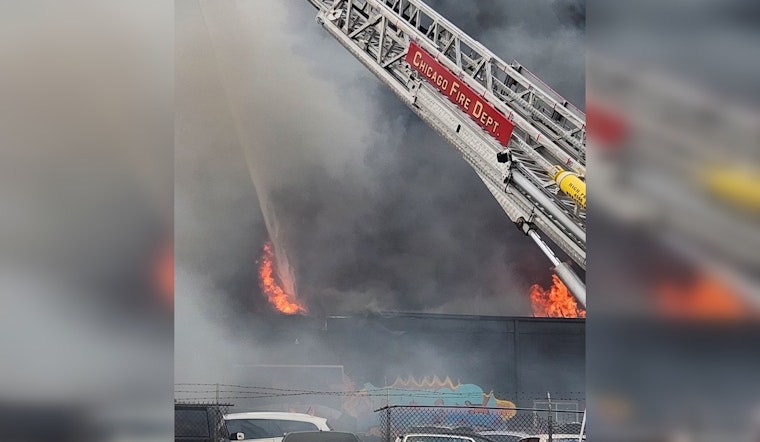 Chicago Firefighters Tame Massive Blaze on West Side During Heatwave, No Injuries Reported
