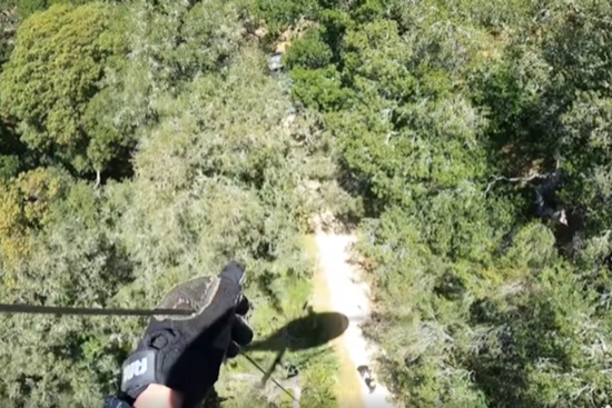 VIDEO: CHP Air Ops and San Ramon Valley Fire Execute High-Stakes Helicopter Rescue on Mount Diablo
