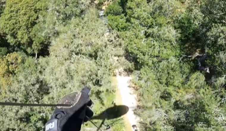 VIDEO: CHP Air Ops and San Ramon Valley Fire Execute High-Stakes Helicopter Rescue on Mount Diablo
