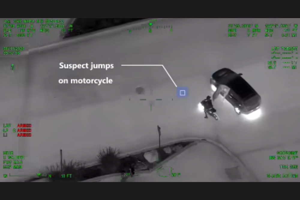 VIDEO: CHP Apprehends Suspects in Daring Aerial-Assisted Chase Across Oakland Skies
