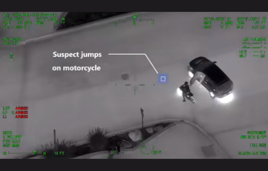VIDEO: CHP Apprehends Suspects in Daring Aerial-Assisted Chase Across Oakland Skies